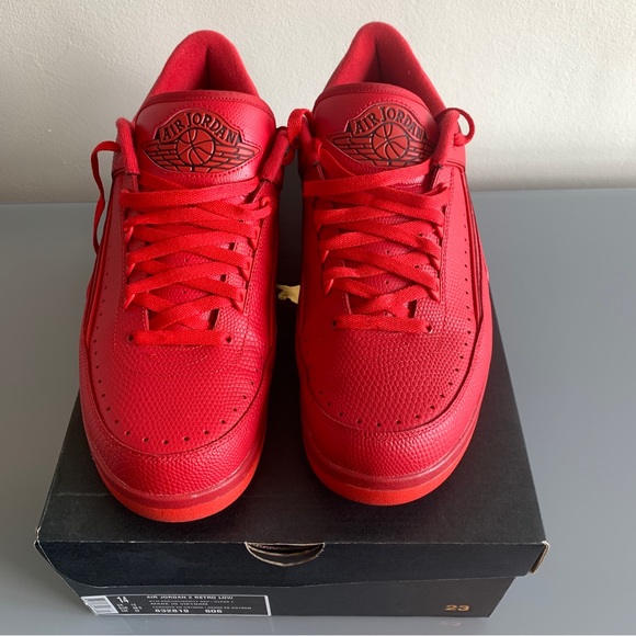 Air Jordan 2 Low “Gym Red”  size 14 mens shoes - Picture 3 of 8